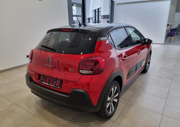 Citroen C3 cena 81506 przebieg: 2, rok produkcji 2024 z Knurów małe 56